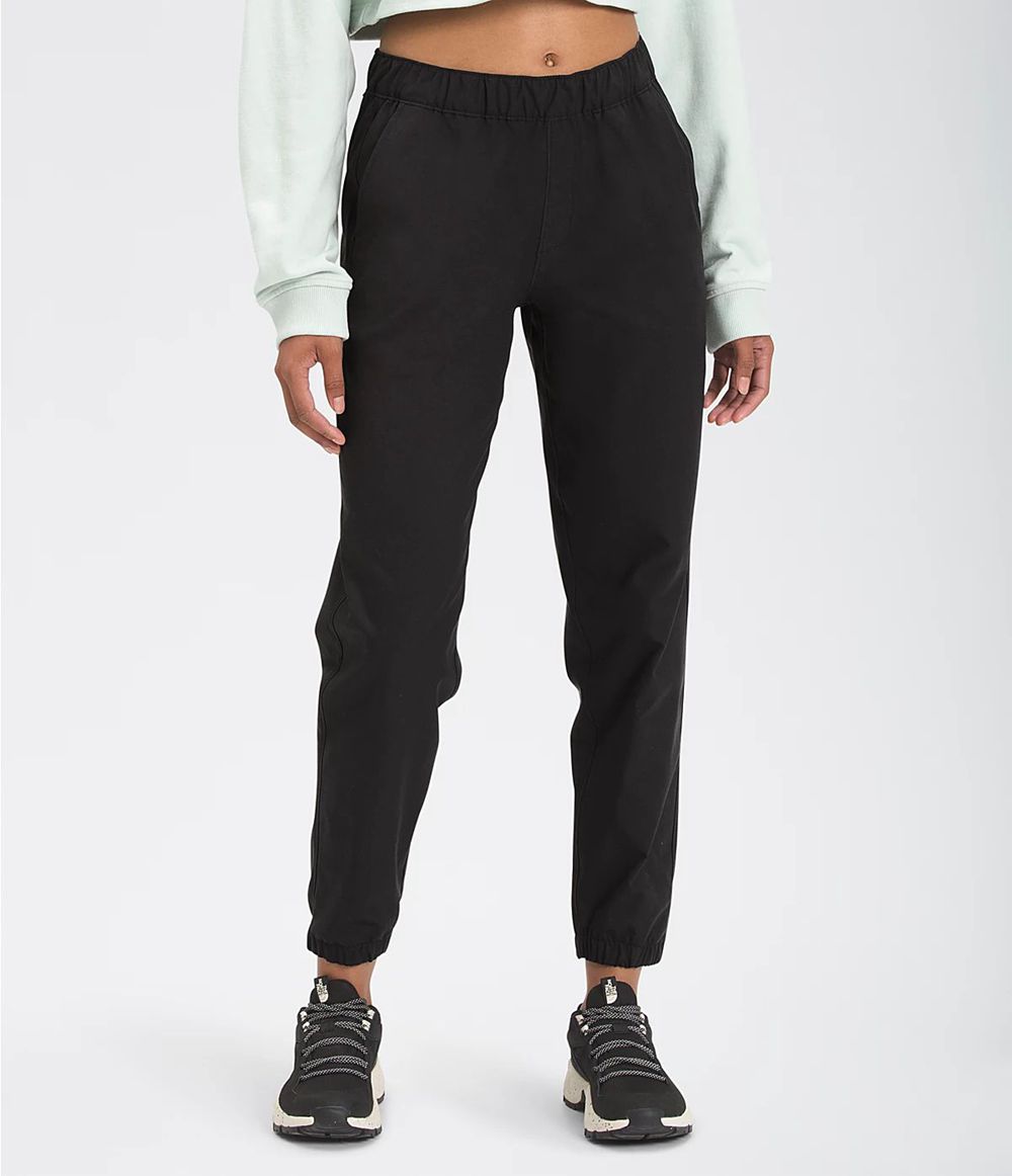 The North Face City Standard High-Rise Jogger Hosen Damen - Schwarz CH-842WZTS